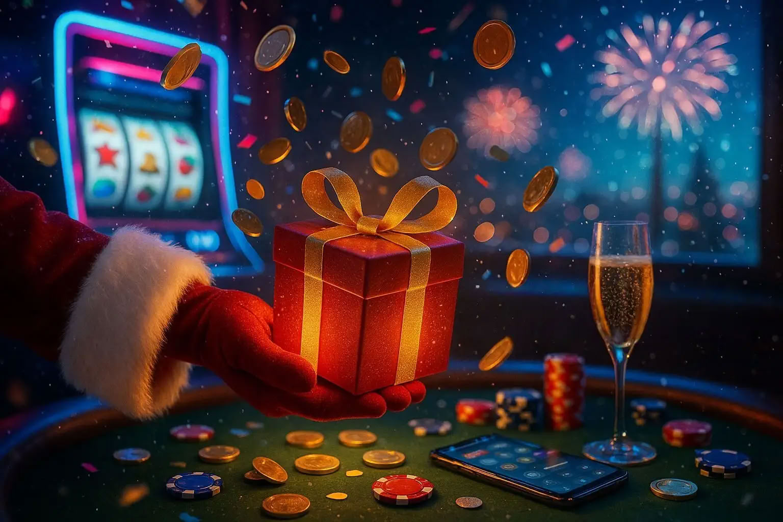 Promoções de Ano Novo no slots35